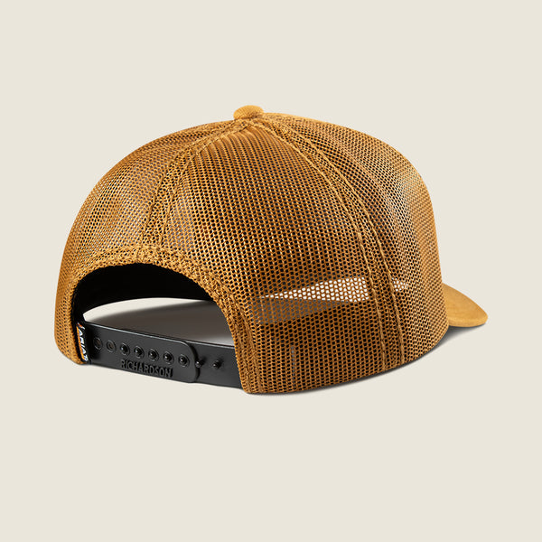 Ariat Mns Work Roughneck Patch Cap Brown