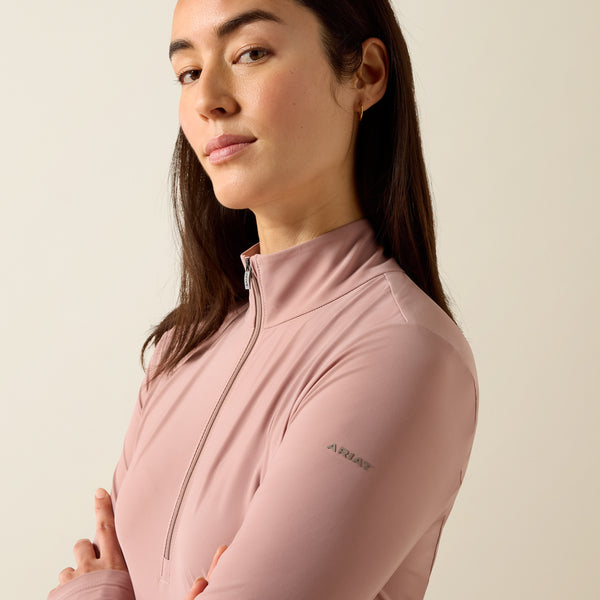 Ariat Women's Soleil Half-Zip Long Sleeve Base Layer