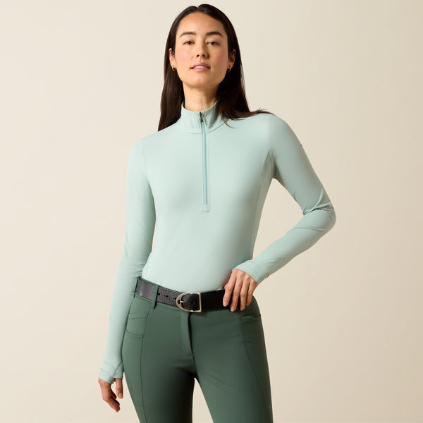 Ariat Women's Soleil Half-Zip Long Sleeve Base Layer