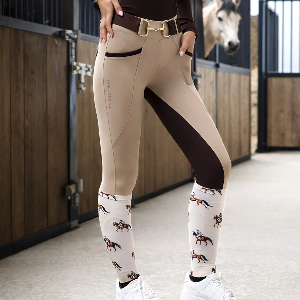Sandstorm SE Women's Lux Performance Hybrid Riding Leggings