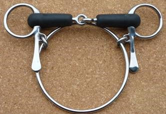 Breeze Up Dexter w/Rubber Racing Chifney Bit