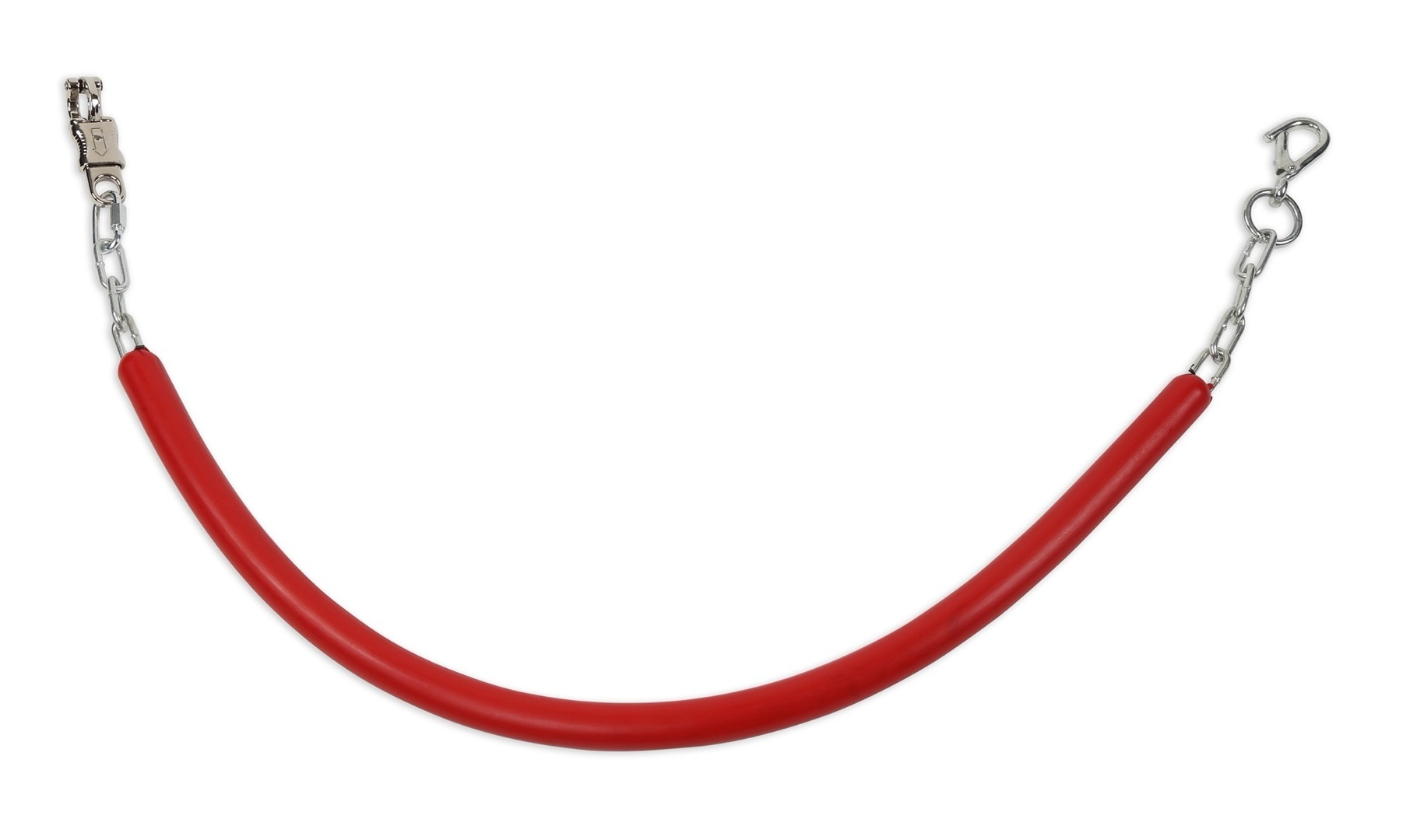 Rubber Stall Chain with Clips