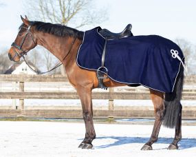 QHP Ornamental Exercise Fleece Rug