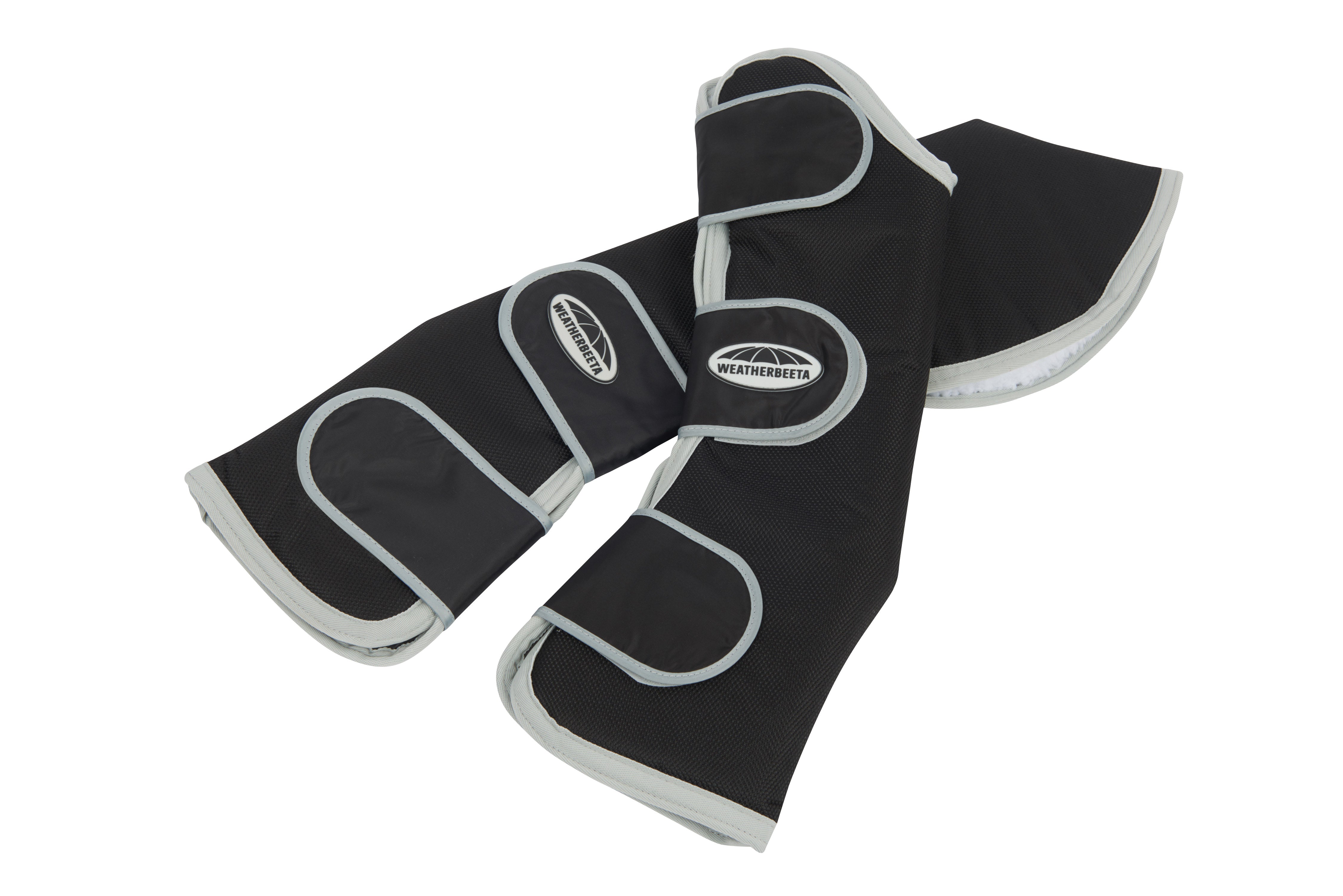 Weatherbeeta Travel Boots - Black/Silver