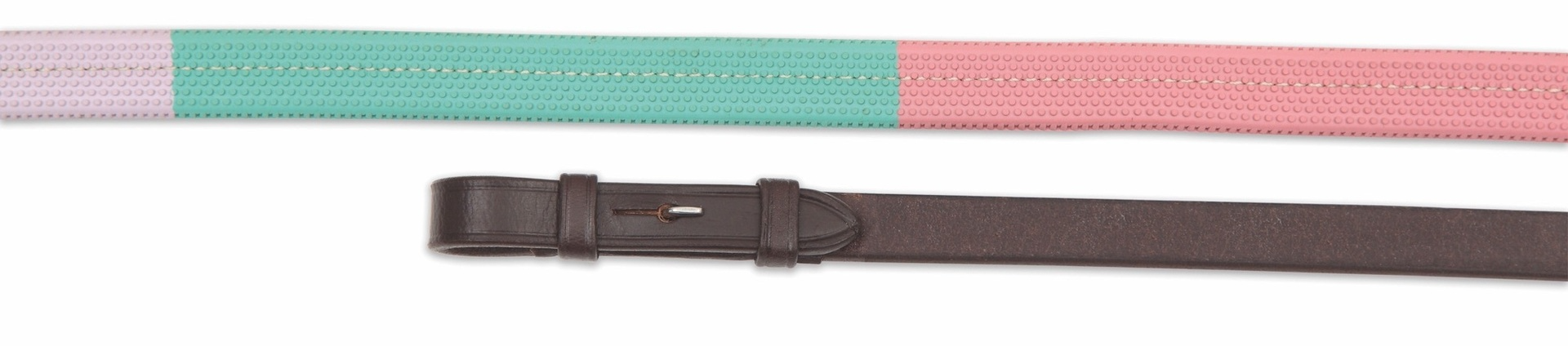 Rubber Training Reins Pony - Black