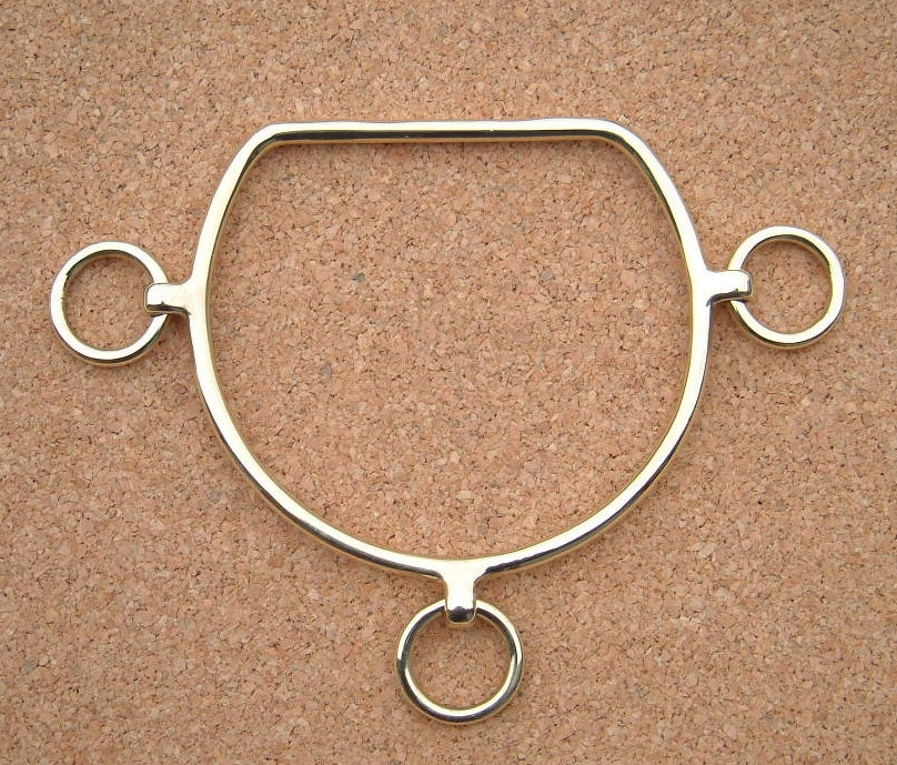 Brass Straight Bar Chifney