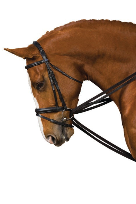 Kincade Nylon Draw Reins - Black