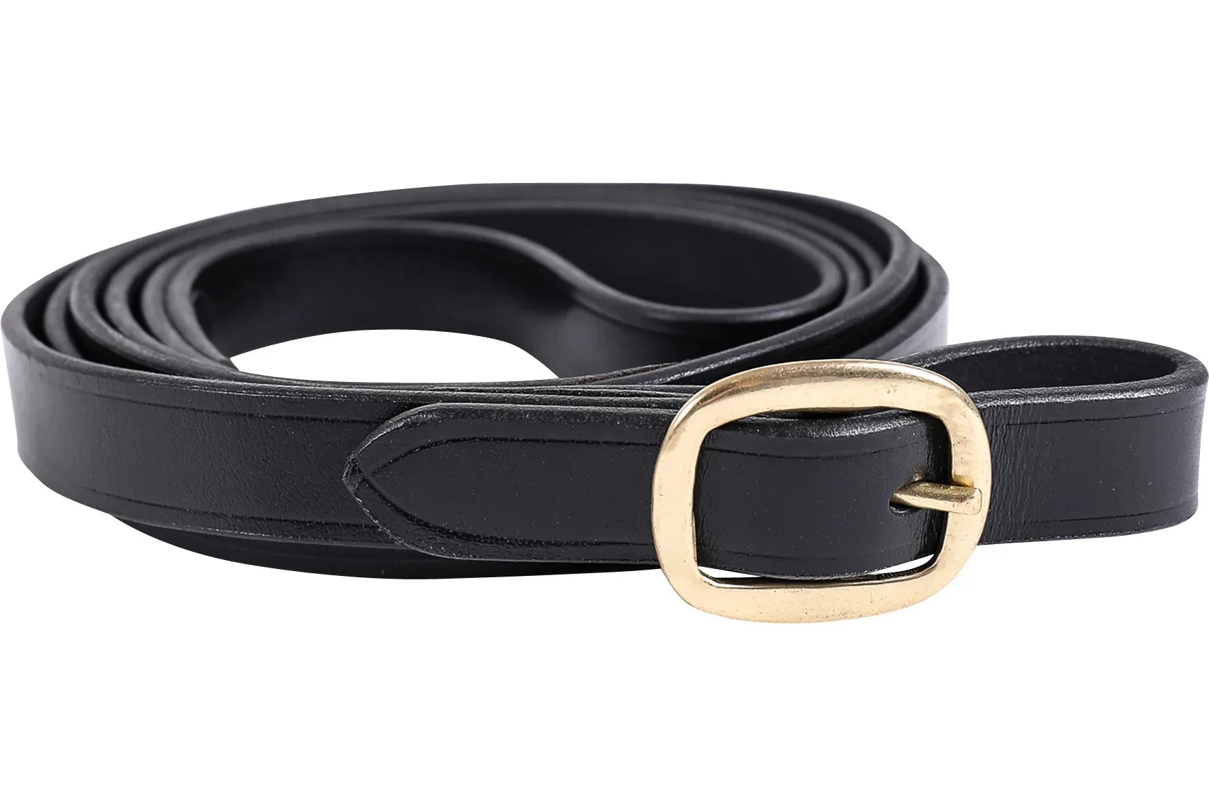 Breeze Up Leather Lead  - Black