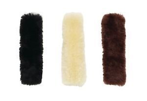 Cameo lambswool cheek pieces(Sold in pairs)