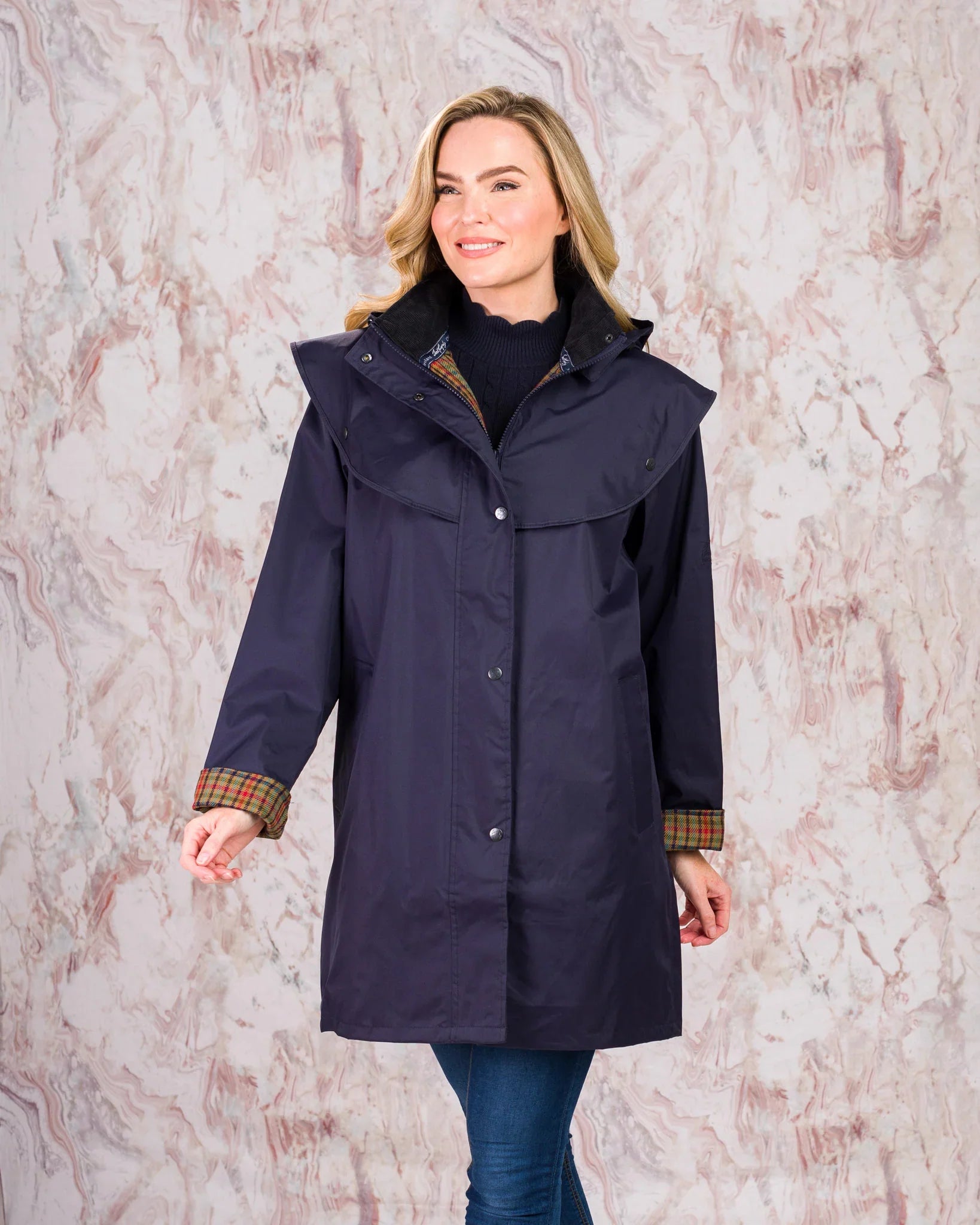 Jack Murphy Cotswold Jacket - Navy
