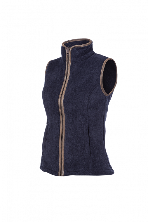 Baleno Sally Fleece Gilet  Navy
