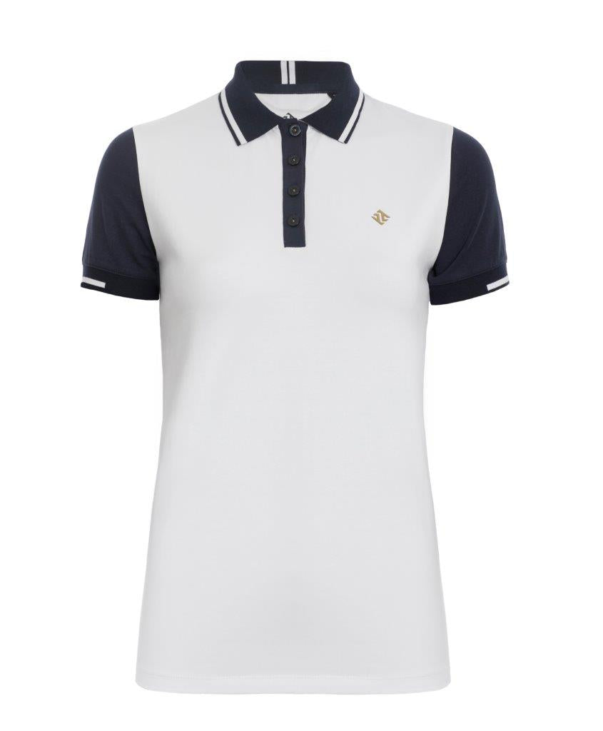 Tesoro Vita Pelosa Polo Shirt White/Navy