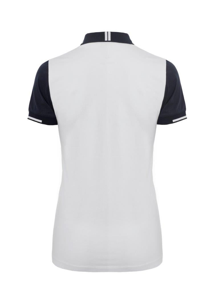 Tesoro Vita Pelosa Polo Shirt White/Navy