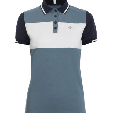 Tesoro Vita Pelosa Polo Shirt Blue/White