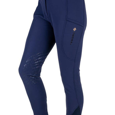 Tesoro Vita Oblia Waterproof Knee Patch Breeches - Navy