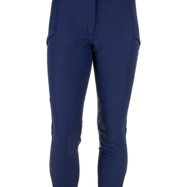 Tesoro Vita Oblia Waterproof Knee Patch Breeches - Navy