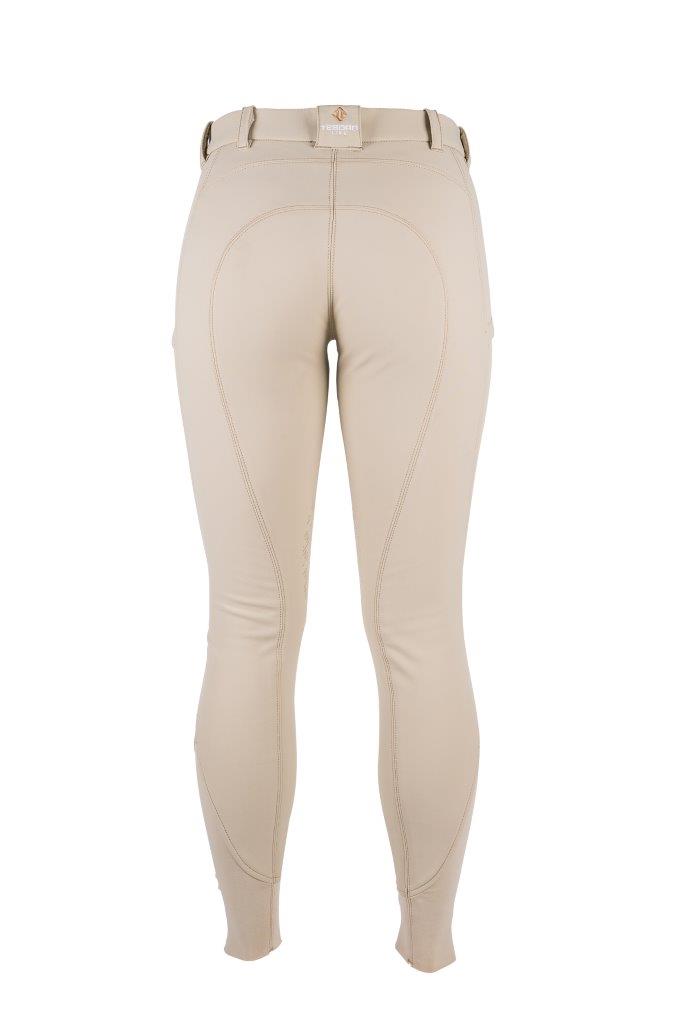 Tesoro Vita Oblia Knee Patch Waterproof Breeches Khaki