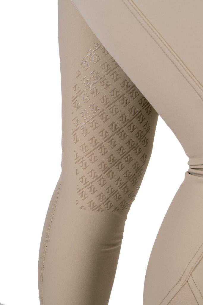 Tesoro Vita Oblia Knee Patch Waterproof Breeches Khaki