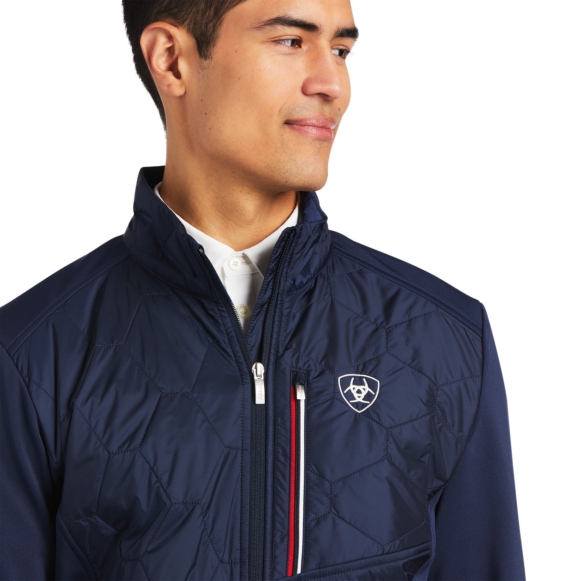 Ariat Men's Fusion Zoned Cool Climate Insulated Training Jacket - Team Blue