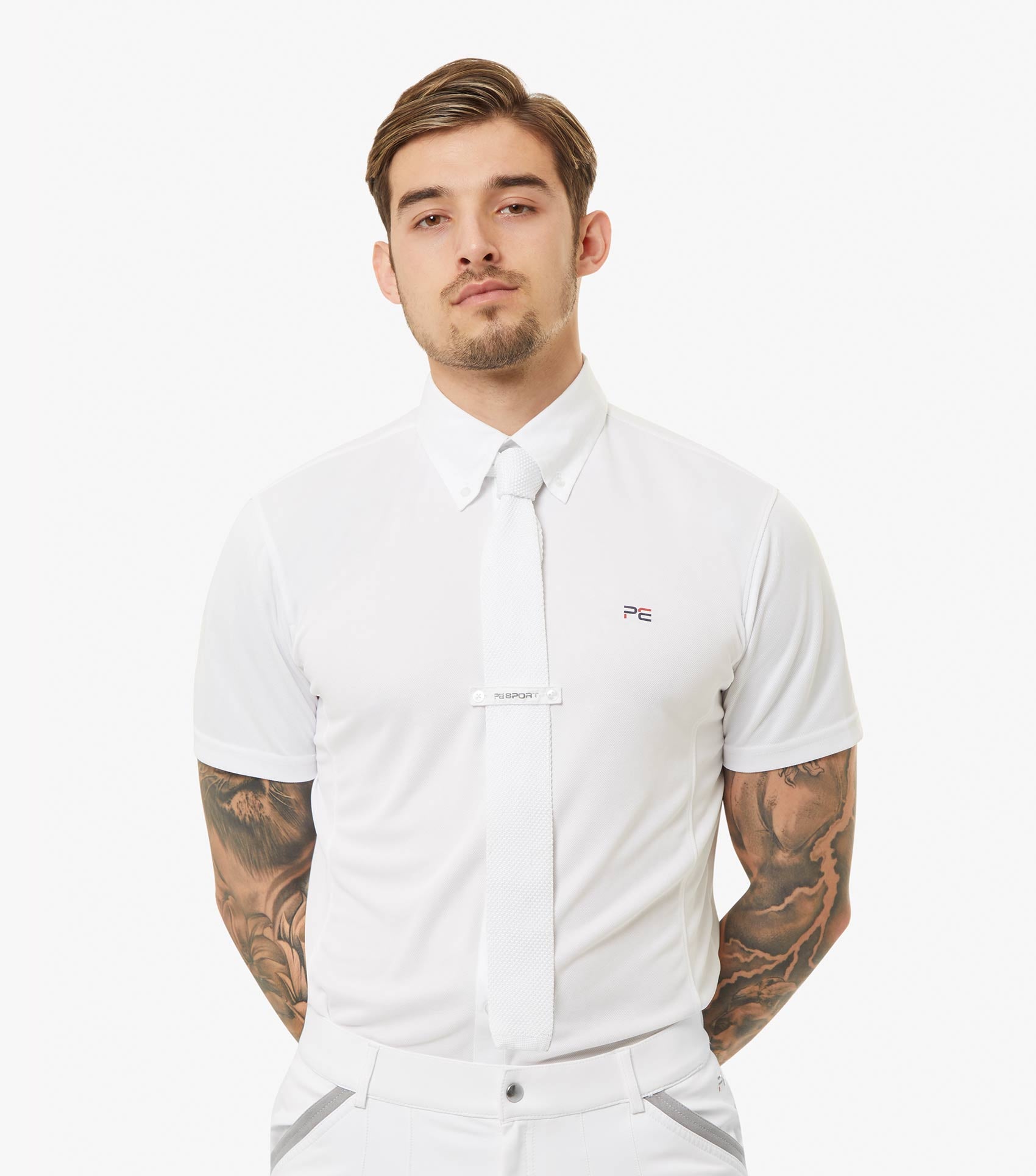 Antonio Mens short Sleeve Show Shirt - White