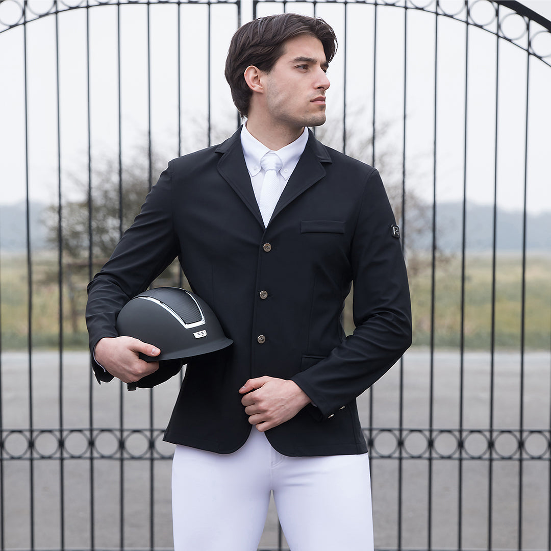 Enzo Men's Competition Show Jacket - Black