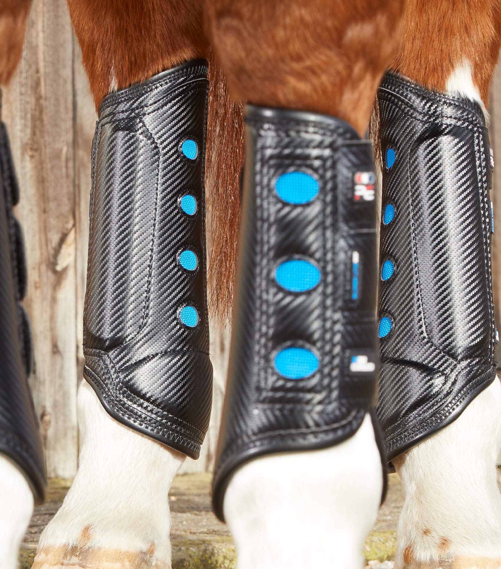 AC Super Lite Carbon Tech Eventing Racing Boots  - Black