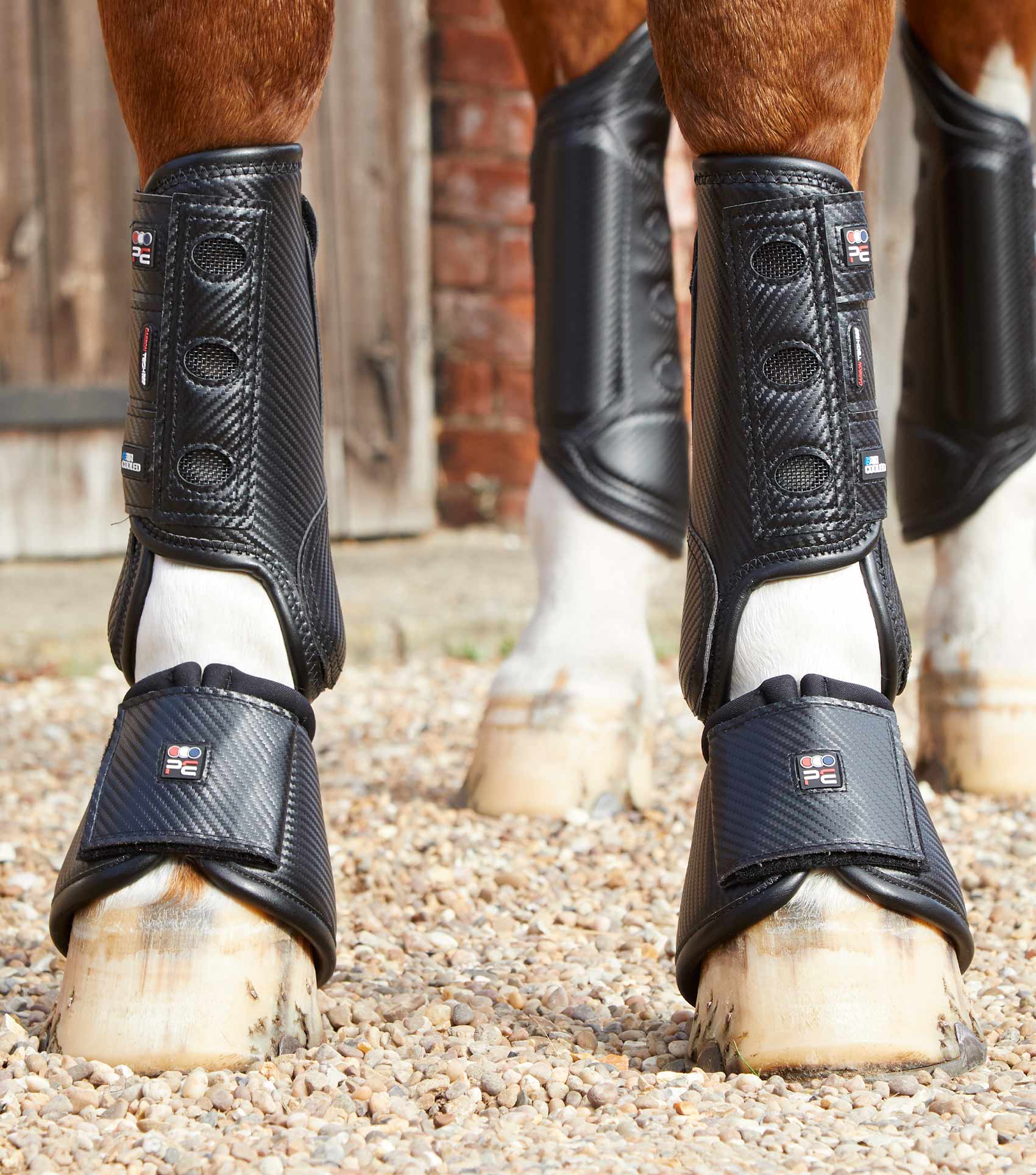 Carbon Tech Air Cooled Eventing Boots - Front