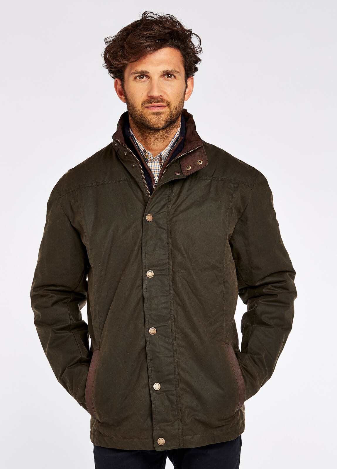 Dubarry Carrickfergus Waxed Jacket Olive